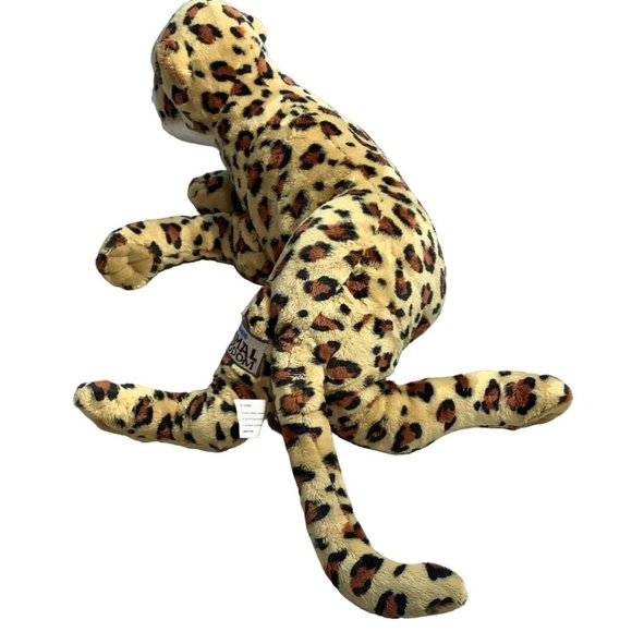 Disney Animal Kingdom Leopard Stuffed Animal  22” Cheetah Plush - Picture 4 of 7
